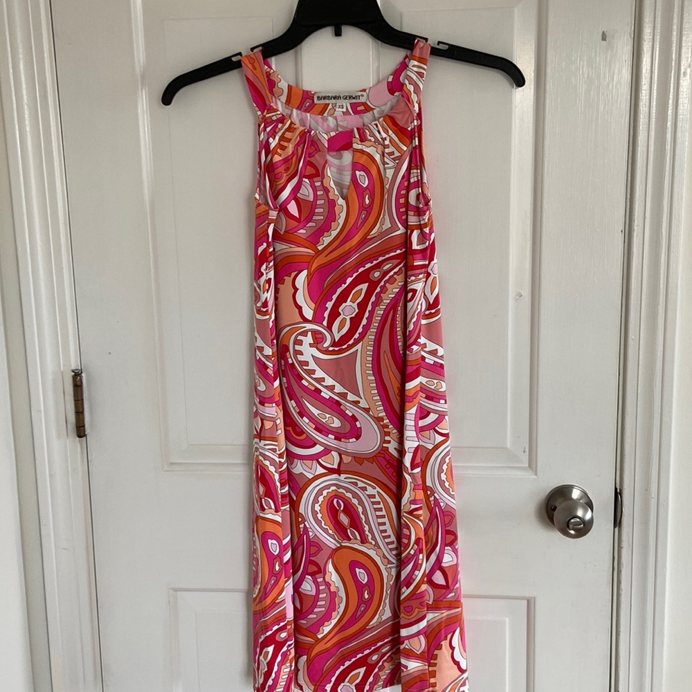 Pink & Orange Sundress